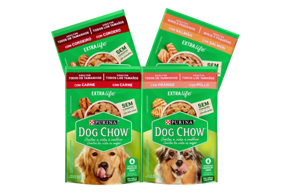 Sachê Purina Dog Chow para Cães 100 g