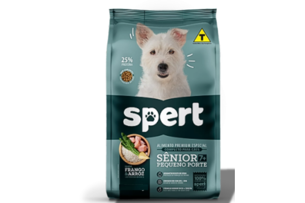 Ração Spert Premium Especial Cães Senior Pequeno Porte +7