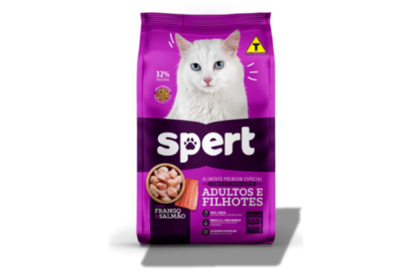 Ração Spert Gatos Adultos E Filhotes