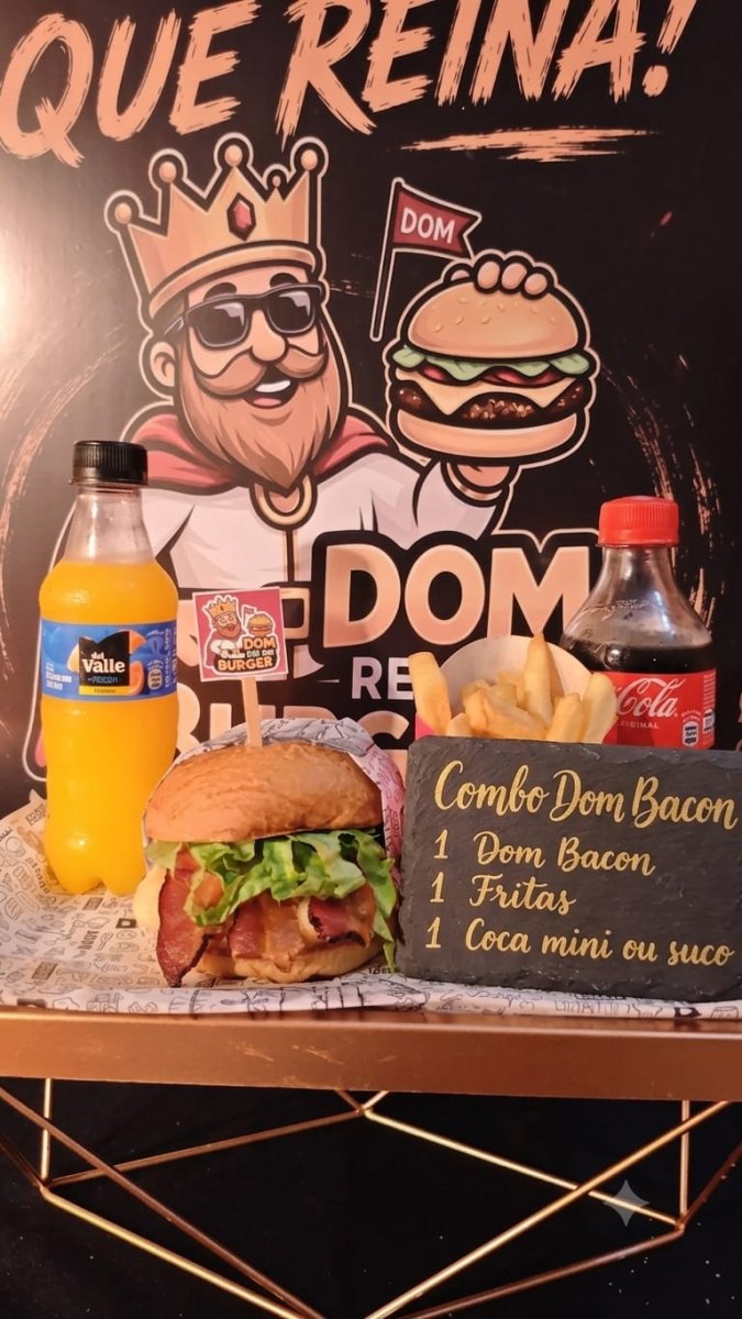 DOM BACON + FRITAS + REFRI