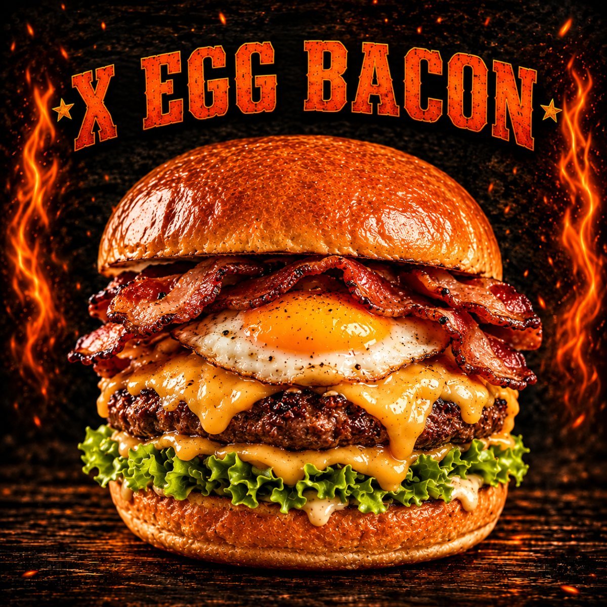 X Egg Bacon