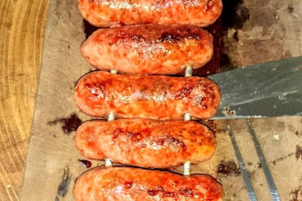 Espetinho de Linguiça