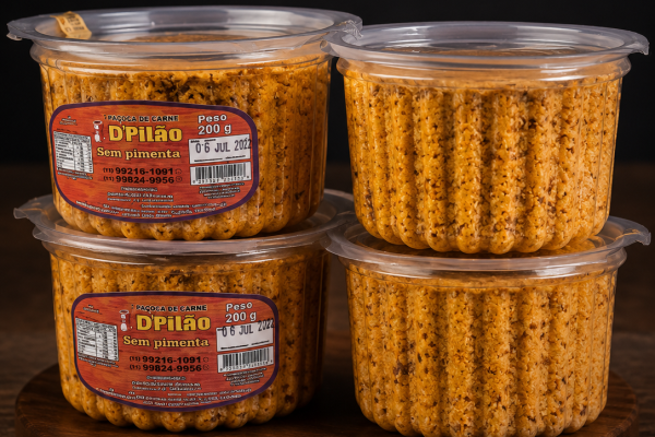 PAÇOCA DE CARNE ARTESANAL DI PILÃO 200G