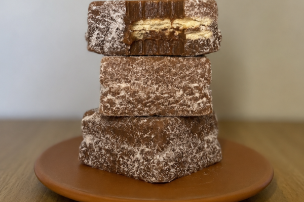 Palha italiana de brigadeiro