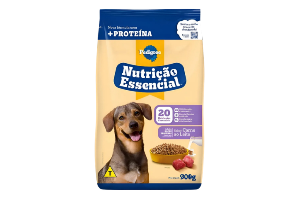 Ração Pedigree Essencial Ao Leite 900 g
