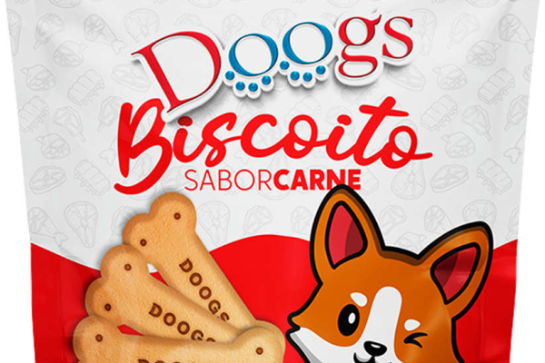 Biscoito Doogs Sabor Carne 200 g