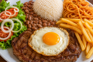 Bife á cavalo