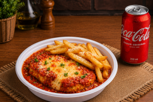 Combo Frango à Parmegiana + Coca-Cola 350ml