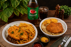 Dupla Crocante - Empanado + Refrigerante 1L